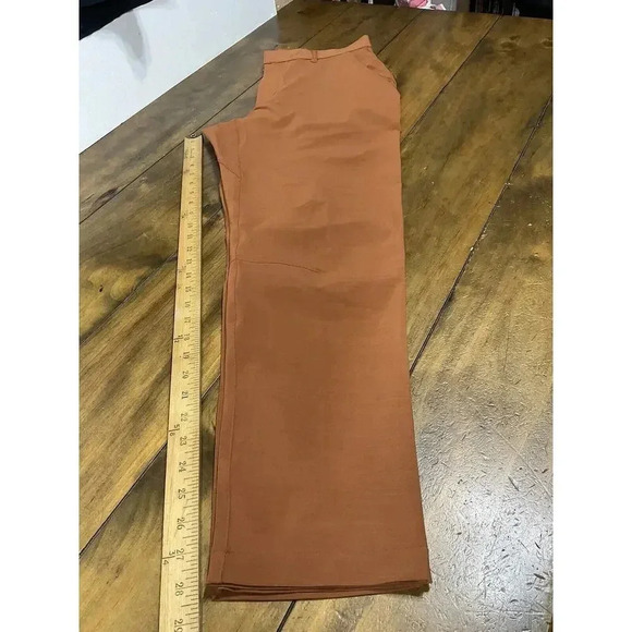 Fabletics Only Pants Mens Size Small Classic Fit Burnt Orange Performance - Picture 9 of 9